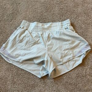 baby blue hotty hots low rise 2.5 in